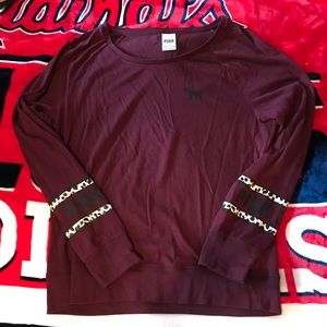 PINK crew neck long sleeve